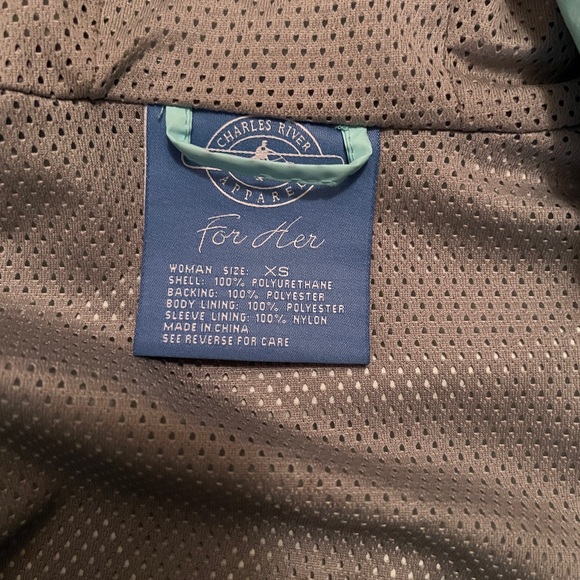 Charles River Apparel Women's New Englander Wind & Waterproof Rain Jacket - Picture 4 of 4